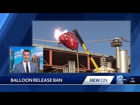 YouTube video thumbnail: Legislators Introduce Bill to Limit Balloon Releases in Wisconsin
