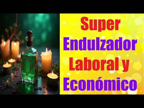 Elixir Mágico Endulzador de urgencia Económico y Laboral - Hechizo Alta Magia Blanca
