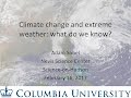 Climate Change and Sea Level Rise