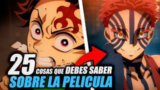 25 COSAS QUE DEBES SABER SOBRE LA PELICULA DEL CASTILLO INFINITO (SIN SPOILERS) #demonslayer #anime