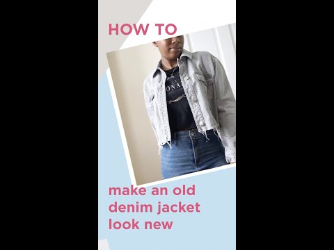 riverisland.com & River Island voucher code video: HOW TO MAKE YOUR DENIM JACKET LOOK NEW // IslandersAtHome // River Island