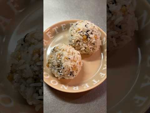 最後に天かすだしおにぎりが食べたい！
