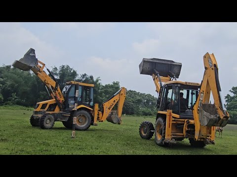 Jcb backhoe loader VS Bull comparison video | Jcb VS Bull video ||