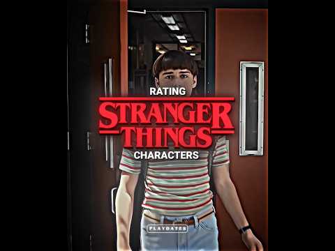 Rating will Byers 🌼☀️#strangerthings#willbyers #strangerthingsedit#steveharrington#noahschnapp