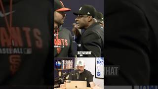 Umpire teaches manager how to argue, a breakdown #baseball #mlb #giants #arizona #sanfrancisco