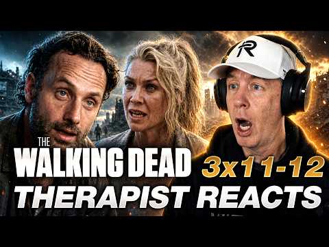 The Walking Dead S3 Ep 11-12 | First Time Watching | Therapist REACTS