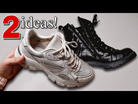 2 Genius DIY Recycling Ideas Using Old Shoes ♻️
