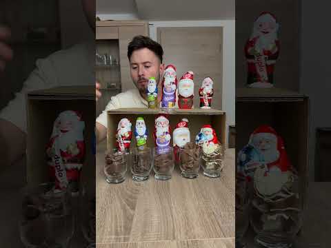Chocolate Santa taste test