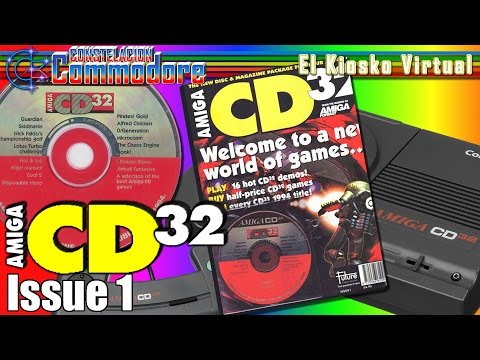 Amiga CD32 | Magazine Issue 1 + CoverCD | El Kiosko Virtual