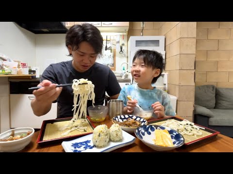 【日常】当たり前に過ごしていた時間がいちばん大切だと気付いた日~6歳/28歳/ざるうどん~