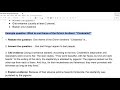 Understanding RACE Paragraph Structure