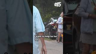 Sunset vigil for Saylor Hayes in Georgetown County, South Carolina