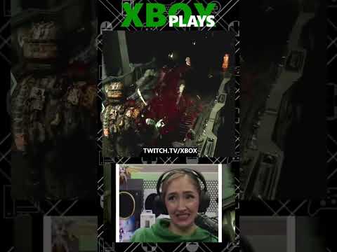 When she screamed, we felt that. Watch us live on Twitch.tv/Xbox every weekday!