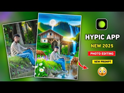 Hypic app new trending photo editing | Hypic photo editing prompt | Hypic photo editor