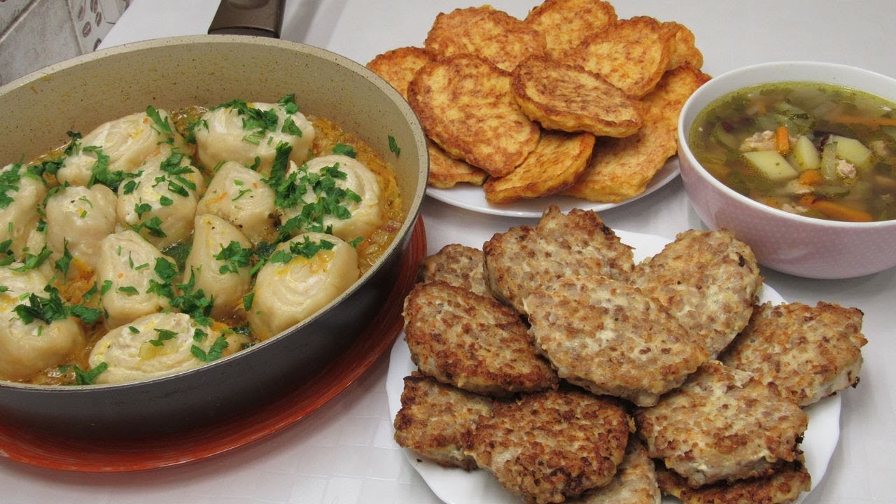 Экономно! 4 блюда из 1кг фарша - готовлю простые и вкусные блюда из фарша на каждый день!