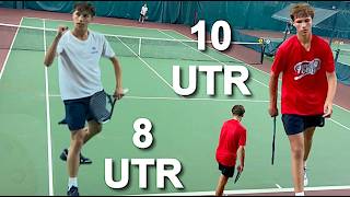 8 UTR(Ryan Palandjian) Wins Set vs 10 UTR(Braylen Garcia) - Pennsylvania District 3 Championship