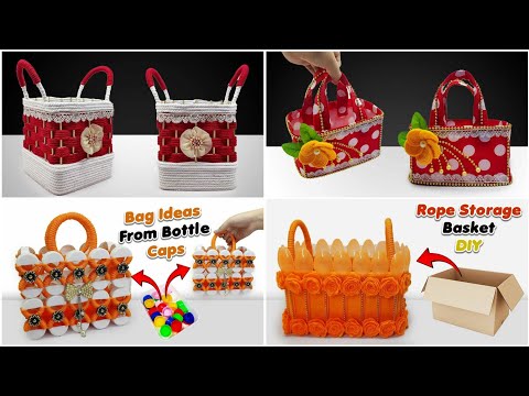 4 Model Tas Terbaru Cuma Dari barang bekas | Bag ideas handmade