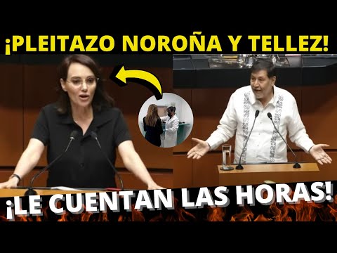 SALIÓ CORRIENDO DEL SENADO! LILLY TÉLLEZ: NOROÑA es UN DESVIÄDO