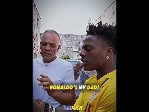 IShowSpeed is Ronaldo's son ๐ #ishowspeed #ronaldo