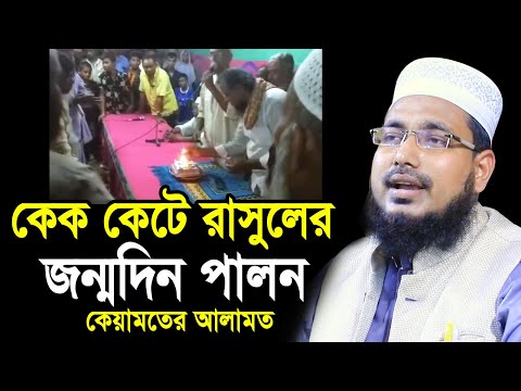 কেক কেটে রাসুলের জন্মদিন পালন ! কেয়ামতের আলামত  Mawlana Abdus Salam Juktibadi