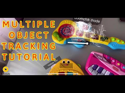 Multiple Object Tracking - Wikitude Tutorial (Musical Toys)