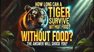 How Long Can a Tiger Survive Without Food? The Shocking Answer! | wildlife