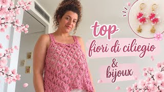 Top fiori di ciliegio 🌸 e bijoux 