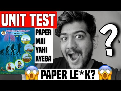 science 2 important questions class 10 2025 UNIT TEST SCIENCE 2 CLASS 10 PAPAER REVEALED Ajay Shaha