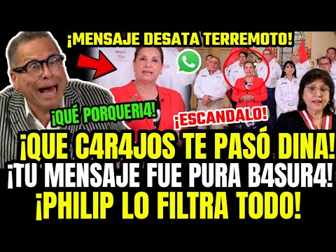 VIDEO BOMB4! PHILIP EXPL0T4 CONTRA DINA Y HACE M*RD4 SU MENSAJE A LA NACIÓN TRAS SCANDALO EN PALACIO