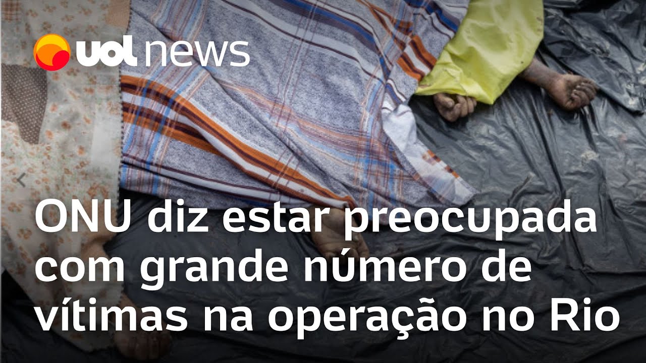 Operação contra Comando Vermelho: secretário-geral da ONU diz estar preocupado com número de mortos
