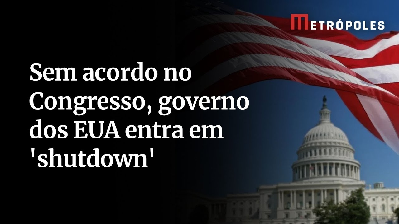 Shutdown nos EUA veja discordâncias entre Democratas e Republicanos que levaram ao fechamento