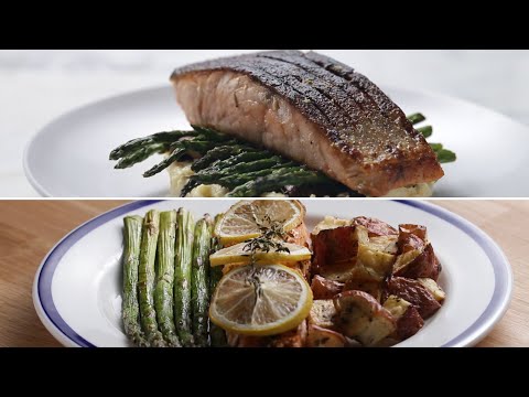 Easy Vs. Gourmet: Salmon Dinner