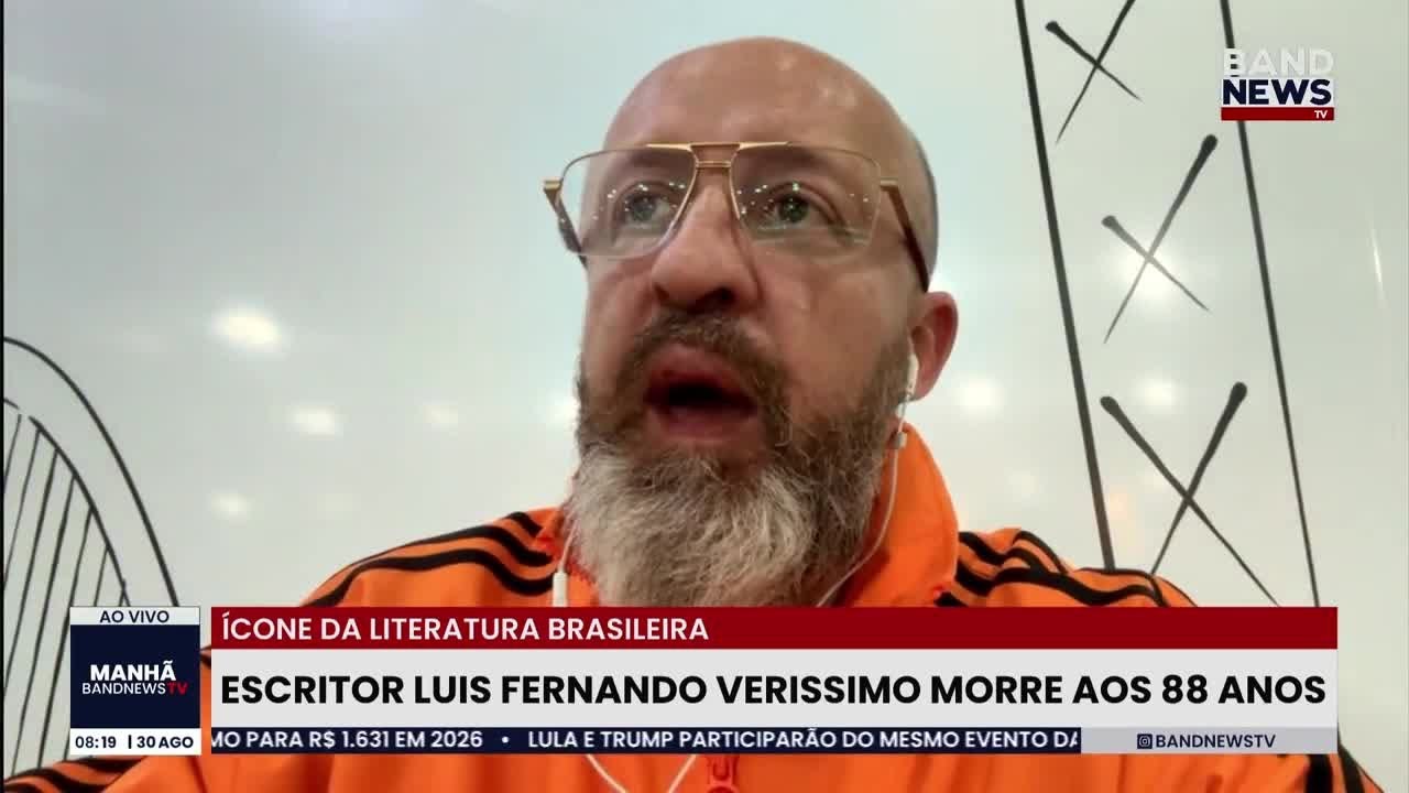 “Enganou a morte nos textos”, diz Fabrício Carpinejar sobre Luis Fernando Veríssimo