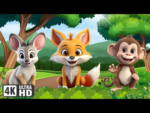 Animal Habitat: Wallaby, Fox, Monkey, Chimpanzee, Buffalo - Animal Videos