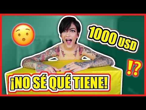 Compré una CAJA MISTERIOSA de 1000 DÓLARES (Y NO sé qué tiene ) | Matu Garcés
