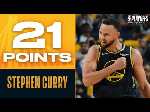 Stephen Curry Dropped His 18th Career Playoff Double-Double video clip 