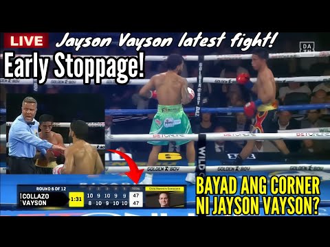Sept.21,2025: Jayson Vayson (Philippines) vs Oscar Collazo Full fight Highlights | Nadaya Ng Referee
