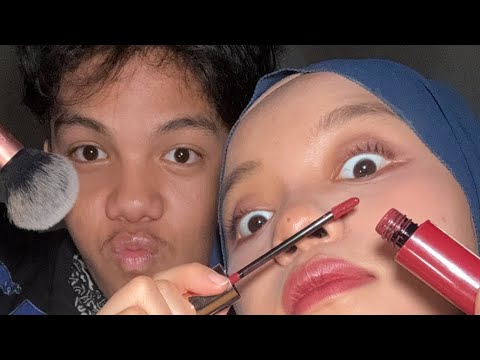 Fatim vs Muntaz hukumannya makeup brutal!