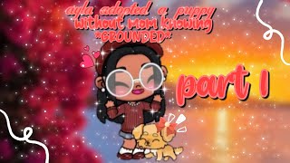 pt.1|ayla adopted a puppy without mom knowing|#avatarworld