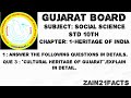 Cultural and Historical Sites of Gujarat