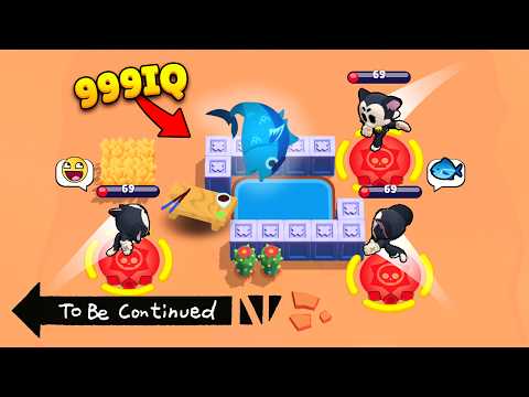 999IQ KENJI BAITS TEAMER SQUAD | Brawl Stars Funny Moments & Fails & Highlights 2024 #89