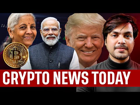 Crypto news today | Modi and trump crypto update | Nirmala sitharaman | crypto tax India