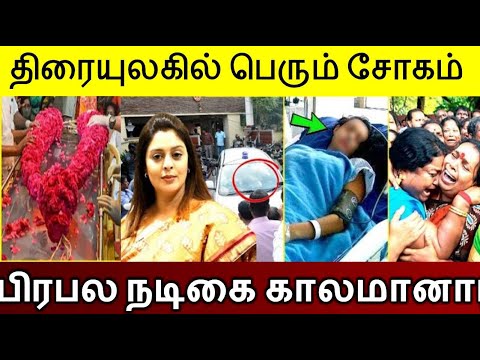 திரையுலகில் பெரும் சோகம்... பிரபல நடிகை  காலமானார்..!