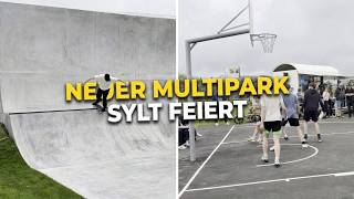 Sylt News: Multipark Sylt - Eröffnung Skatepark - Basketballfläche
