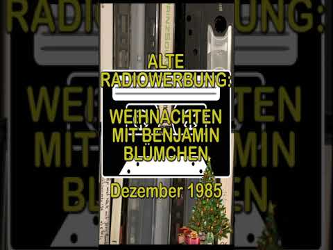 Alte Radiowerbung: Hörspiel "Weihnachten mit Benjamin Blümchen", Dezember 1985 #shorts #weihnachten