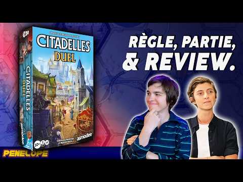 CITADELLES DUEL  - La règle, la partie, la critique !