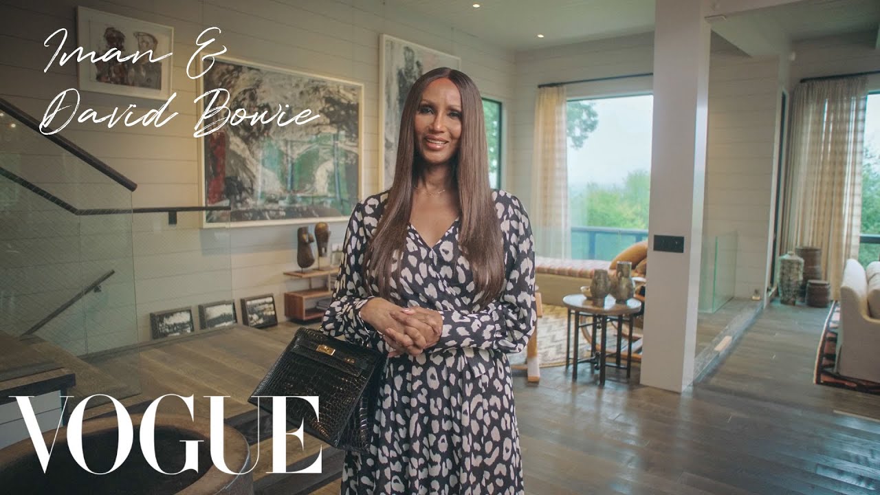 Inside Iman & David Bowie-s Scenic Home Filled With Wonderful Objects