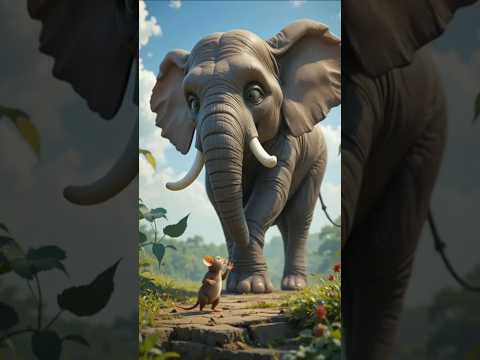 Ai Videos /🐘🐭 Qad nihen hamat badi bat hay #shorts #trending #shortsfeed #youtubeshorts #ai