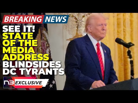 🚨BREAKING: MUST SEE! INAUGURAL "STATE OF THE MEDIA ADDRESS" DELIVERED FROM INSIDE THE WHITE HOUSE!