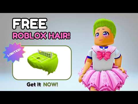FREE TENNIS HAIR UGC! 🎾💇‍♀️ HOW TO GET THIS LIMITED ROBLOX ITEM NOW!